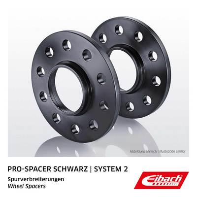 Dištančné podložky Eibach Pro-Spacer Black S90-2-15-001-B