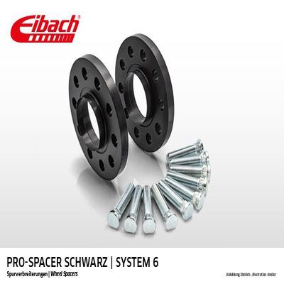 Dištančné podložky Eibach Pro-Spacer Black S90-6-10-002-B